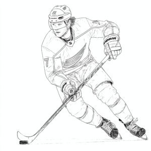 Juraj Slafkovsky hockey player omalovánky