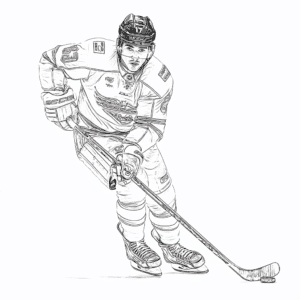 Martin Fehérváry, hokejista NHL – omalovánka