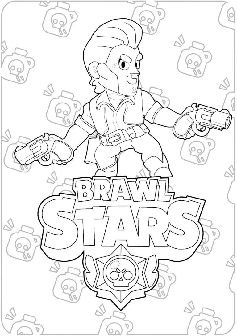 Slika Brawl Stars – pobarvanka