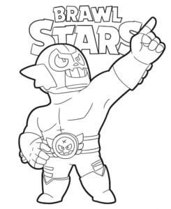 El Primo Brawl Stars – pobarvanka