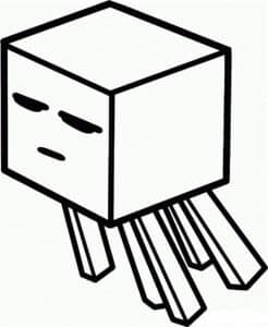 Ghost Minecraft kolorowanka