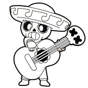 Poco Brawl Stars – pobarvanka
