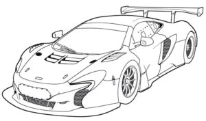 Audi R8 auto – omaľovánka