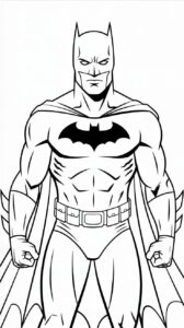 Batman DC – omalovánka