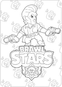 Slika Brawl Stars – pobarvanka