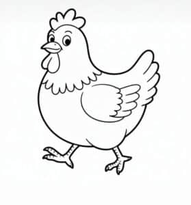 Zavázané oči – omalovánka