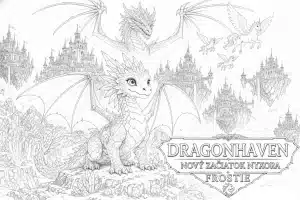 Der Drache Frostie und die Stadt Dragonheaven – Malbuch